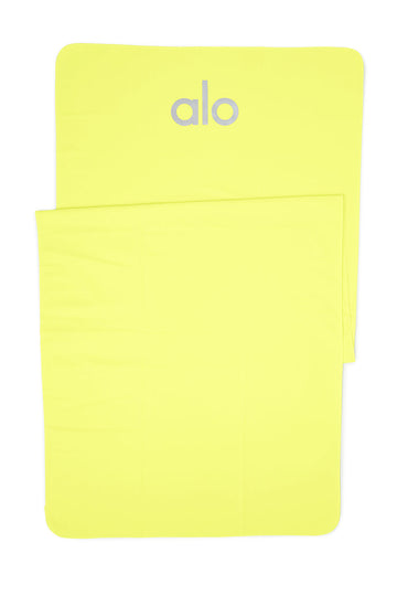 Alo Grounded No-slip Mat Towel A0029u Highlighter