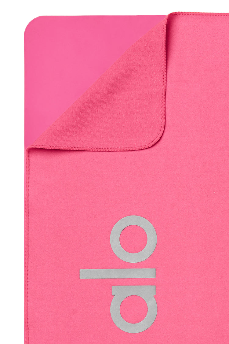 Alo Grounded No-slip Mat Towel A0029u Hot-Pink – Kurios by Pure