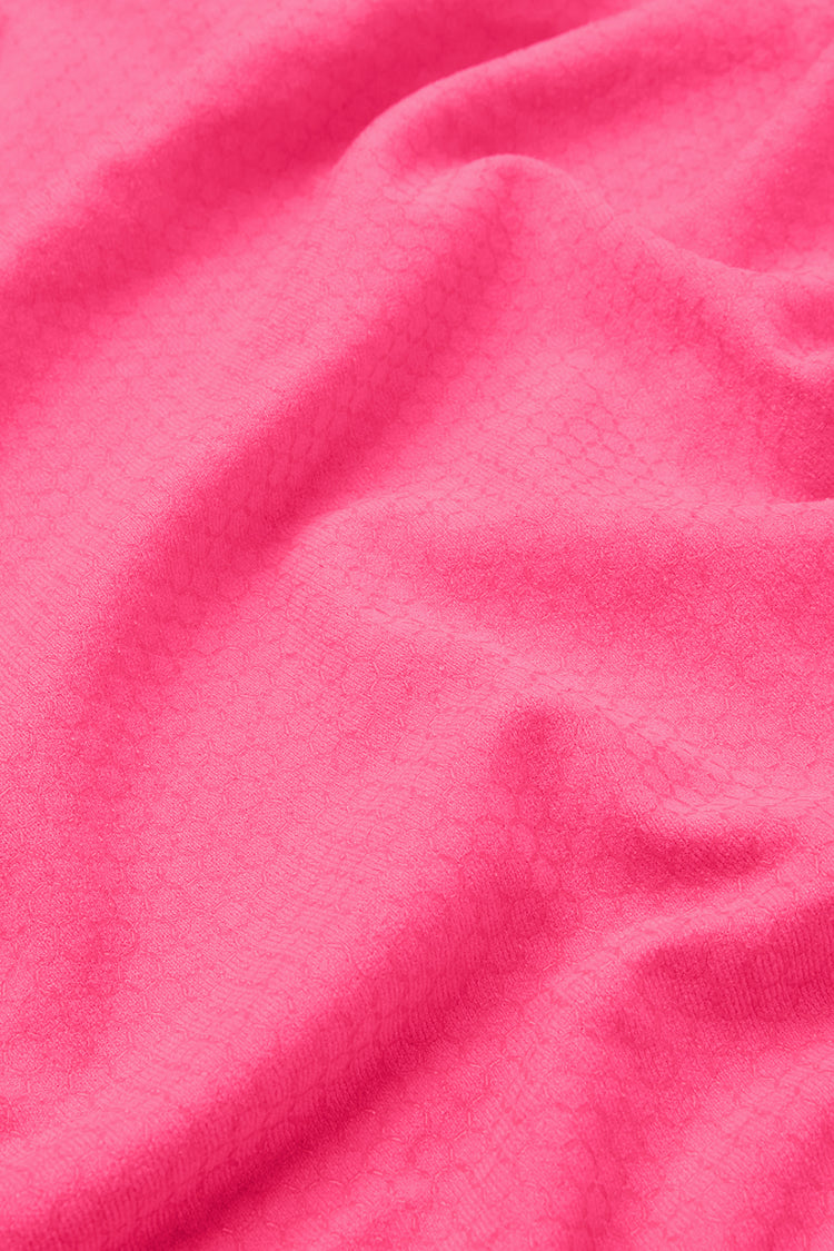 Alo Yoga Hot Pink Grounded No Slip Mat Towel