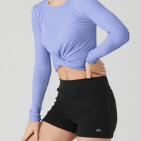 Alo Cover Long Sleeve Top W3345r Infinity-Blue