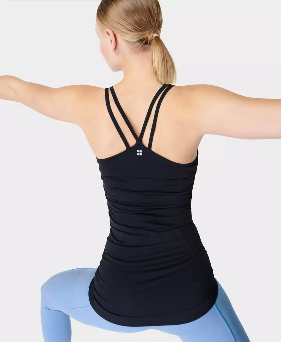 Poise Seamless Yoga Tank Sb5357 Black