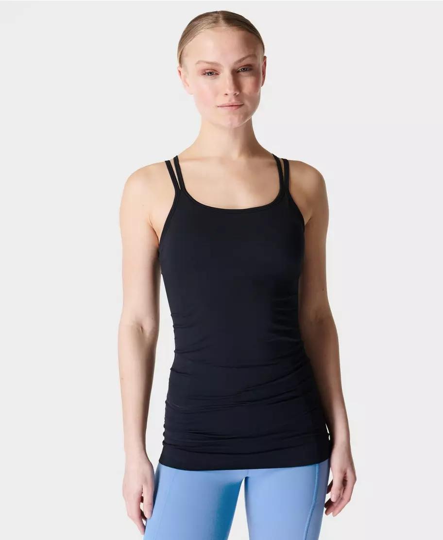 Poise Seamless Yoga Tank Sb5357 Black