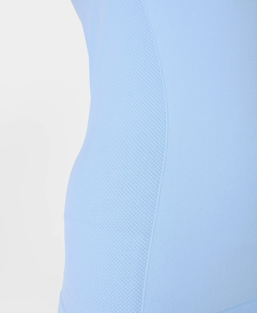 Athlete Seamless Workout Tank Sb6545 Filter-Blue