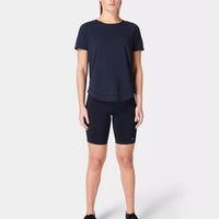 Breathe Easy Short Sleeve Top Sb8144 Navy-Blue