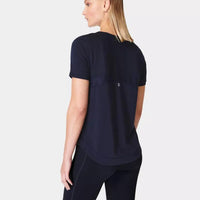 Breathe Easy Short Sleeve Top Sb8144 Navy-Blue