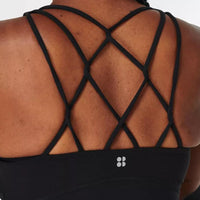 Super Soft Crop Strappy Back W Sb8267 Black