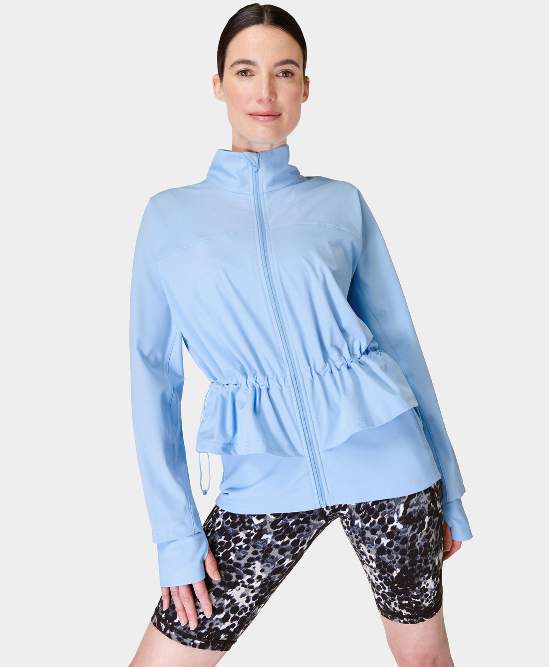 Fast Lane Running Jacket Sb8938 Filter-Blue