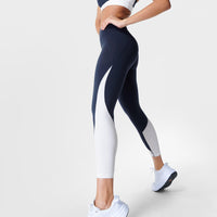 Power Workout Colour Curve Leg Sb9027c Navy-Blue