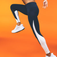 Power Workout Colour Curve Leg Sb9027c Navy-Blue