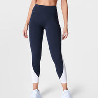 Power Workout Colour Curve Leg Sb9027c Navy-Blue