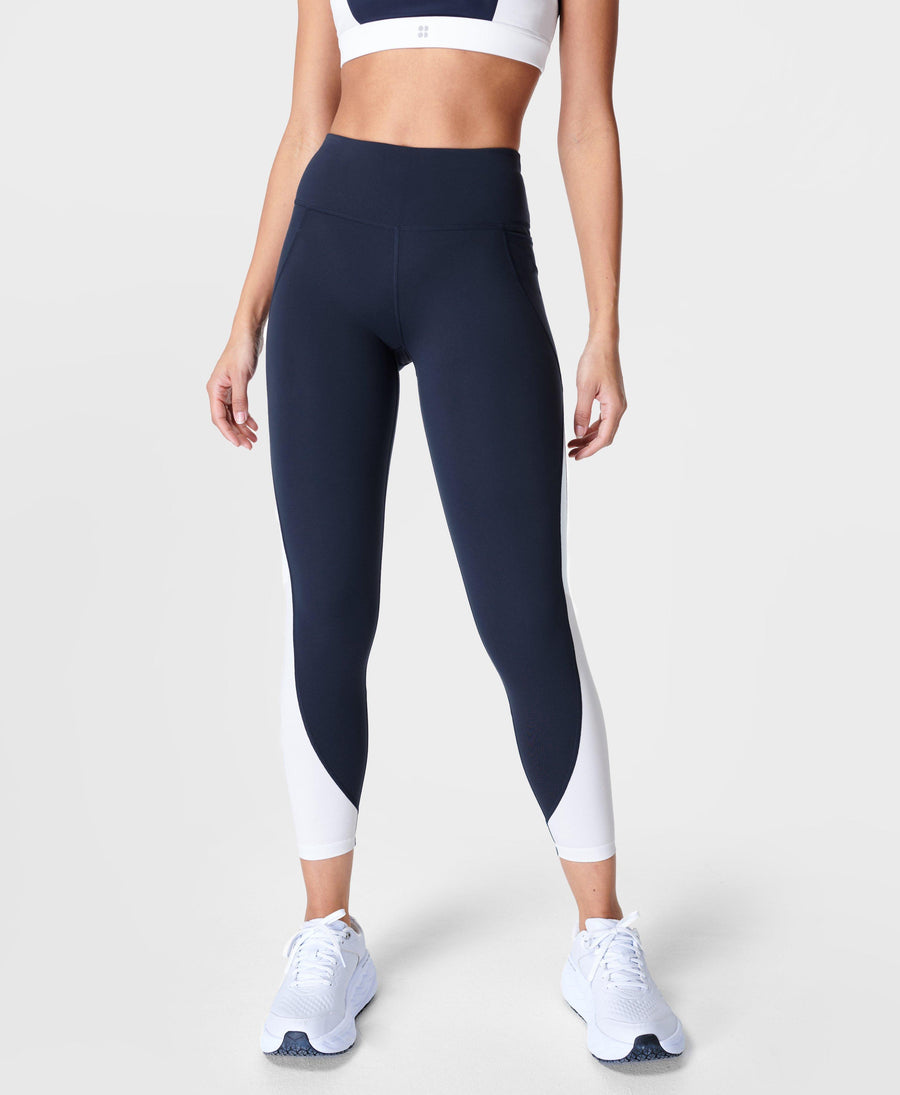 Power Workout Colour Curve Leg Sb9027c Navy-Blue