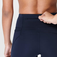 Power Workout Colour Curve Leg Sb9027c Navy-Blue