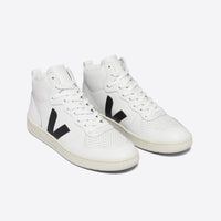 Sneaker V-15 Suede Vq0203304 White-Black