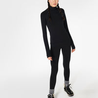 Betty Jacquard Base Layer Top Sb6852 Black