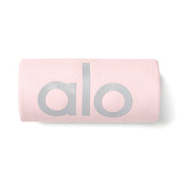 Alo Grounded No-slip Mat Towel A0029u Powder-Pink