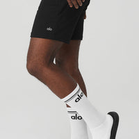 Socks Unisex Throwback Sock A0357u White-Black