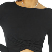 Alo Cover Long Sleeve Top W3345r Black