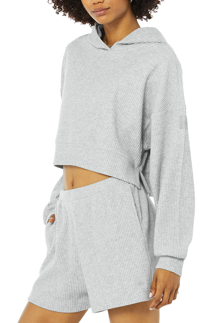 Alo Muse Hoodie W3438r Athletic-Heather-Gre