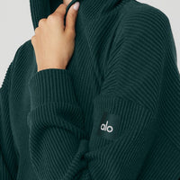 Alo Muse Hoodie W3438r Midnight-Green