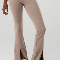 Pants Womens Knit Man Made Trouser W51109r Taupe