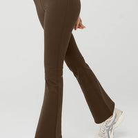 Pants Womens Knit Man Made Trouser W51119r Espresso