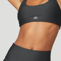 Alo Airlift Take Charge Bra W9521r Anthracite