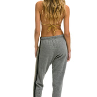Pants 5 Stripe Sweat Wsprs5 Heather-Grey-Grey