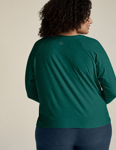 Pullover Featherweight Dayd Lwsd7792 Lunar-Teal-Heather