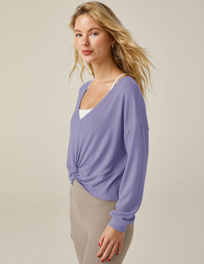 Pullover Twist Up Reversible Nh7871 Blue-Violet