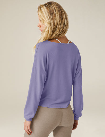 Pullover Twist Up Reversible Nh7871 Blue-Violet