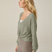 Pullover Twist Up Reversible Nh7871 Grey-Sage