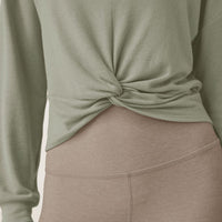 Pullover Twist Up Reversible Nh7871 Grey-Sage