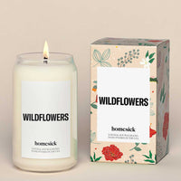Candle  Wildflowers U