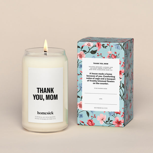 Candle  Thank You Mom U
