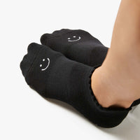 Socks Happy Full Foot Happy Grip Black