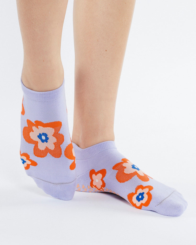 Socks Happy Full Foot Happy Grip Red – Kurios by Pure Apparel