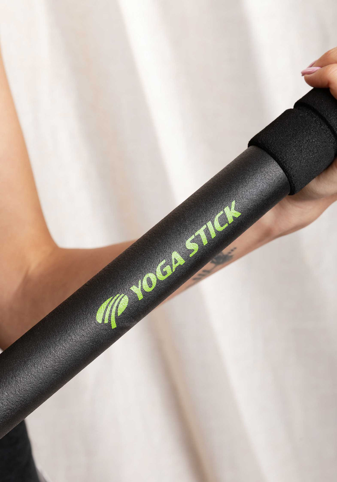 Stick Yoga Stick Black – Kurios by Pure Apparel