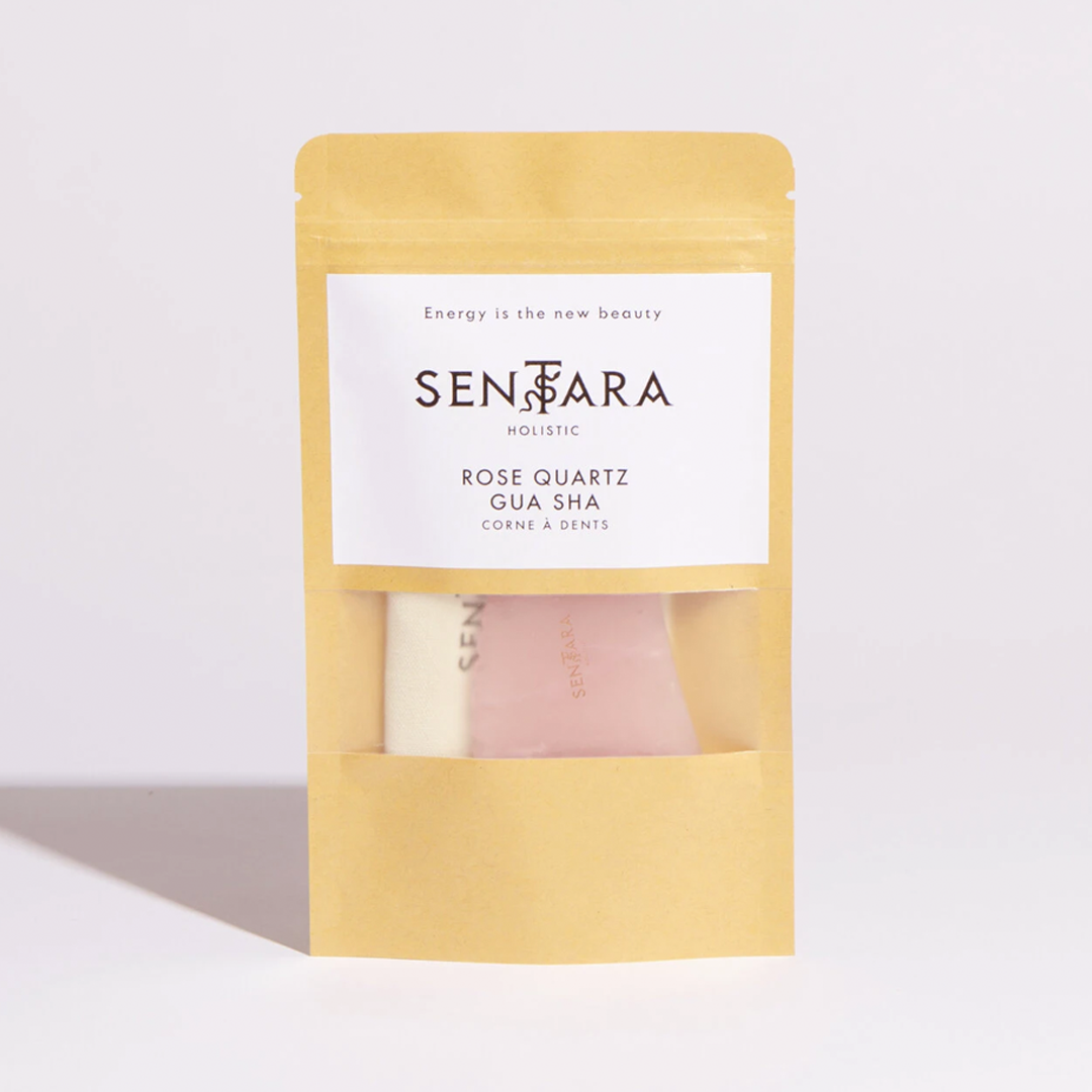 Facial Tools Gua Sha C Gua Sha Corne Dents Quartz-Rose