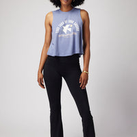 Tank Take Care Of Your Energy Crop Fa30411012 Saltwater-Blue