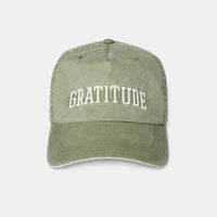 Hat Gratitude Canvas Dad Hat Fa30491002 Dusty-Sage