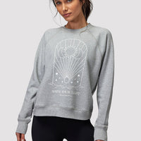 Sweatshirt Shine Your Light Bridget Ragla Ho30417020 Heather-Grey