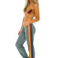 Pants 5 Stripe Wsprs5 Heather-Grey